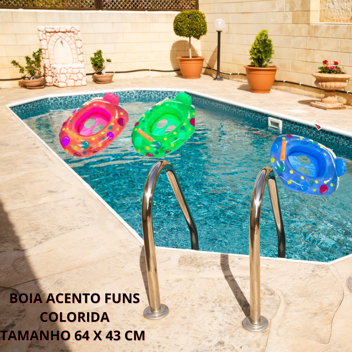 BOIA ACENTO INFLÁVEL FRAUDA COLORIDO