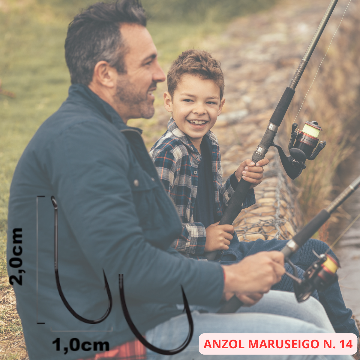 ANZOL MARUSEIGO 14 C/ 100