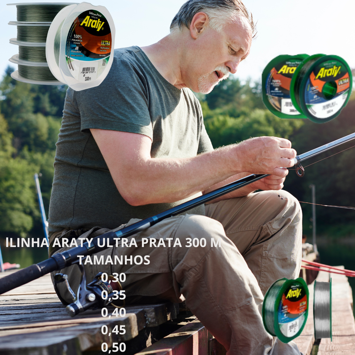 ARATY ULTRA PRATA 300 MT 0,40