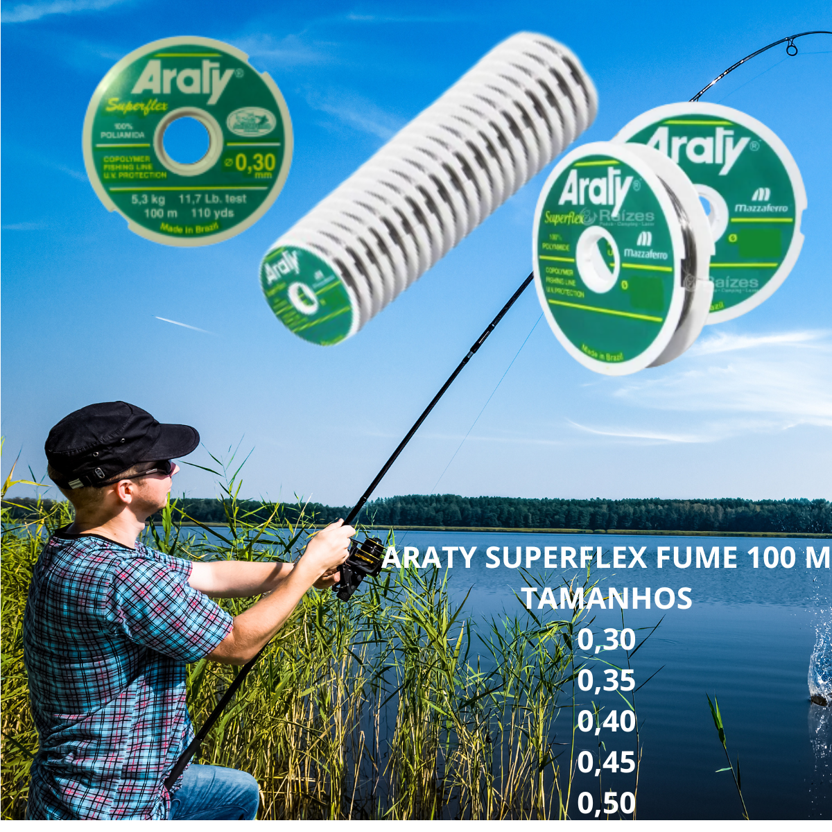 ARATY SUPERFLEX FUMME 100 MT 0,35