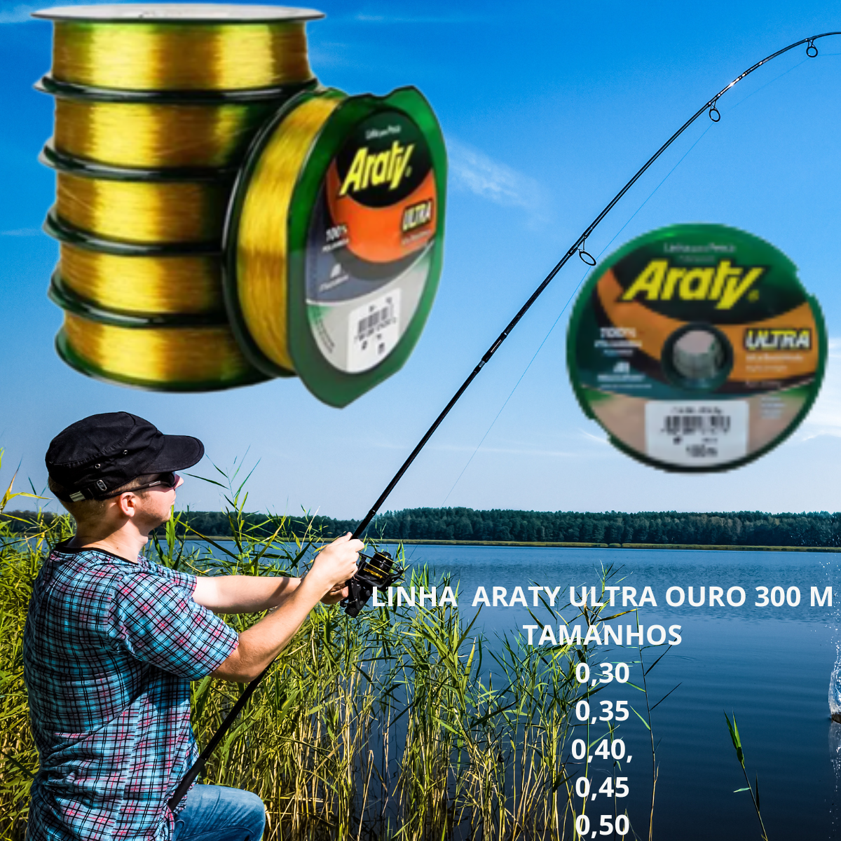 ARATY ULTRA OURO 300 MT 0,35