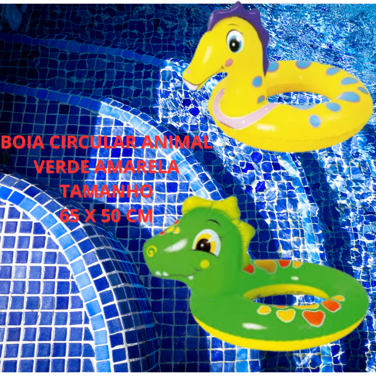 BOIA DE CINTURA ANIMAIS REDONDA